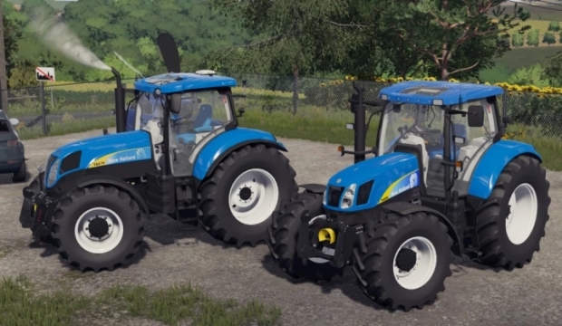 FS22 - New Holland T6 4 and 6 Cyl Series Pack V1.0