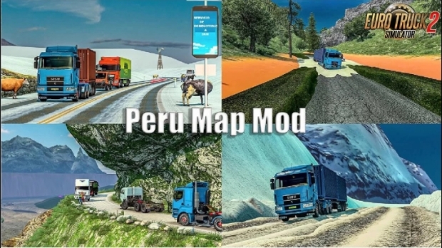 ETS2 - Puno Peru Map V2.1