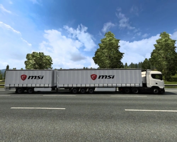 ETS2 - Real Company Traffic Trailer Pack No.2