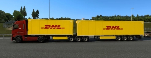 ETS2 - Real Company Trailers Traffic Pack V1.1