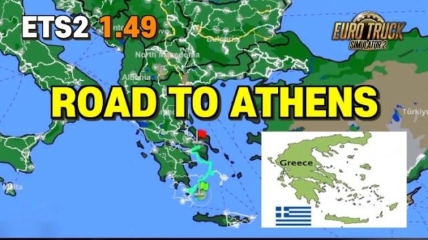 ETS2 - Road to Athens V1.6