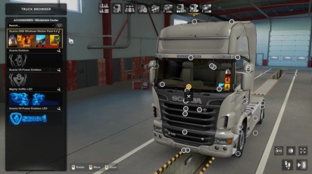 ETS2 - Scania 2009 Windows Sticker Pack V0.2