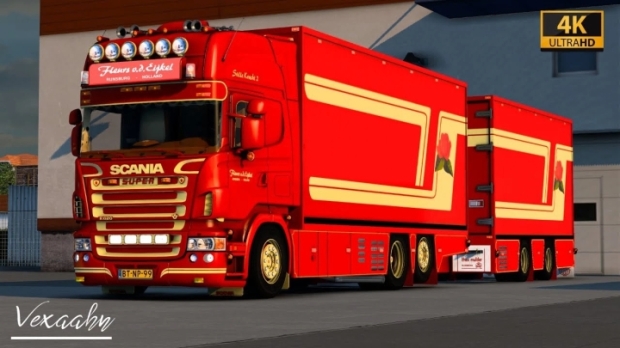 ETS2 - Scania R620 Fleurs Edition V2.0