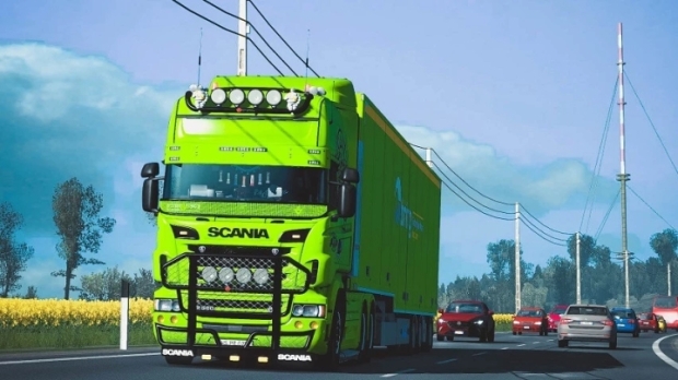 ETS2 - Scania RS RJL Tuning Pack V1.7