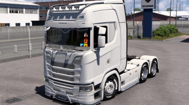 ETS2 - Scania Windows Sticker Pack V0.2