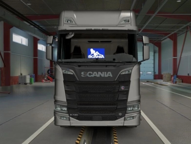 ETS2 - Scania Windscreen Sticker V1.0