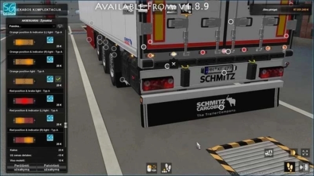 ETS2 - SCS Trailer Tuning Pack