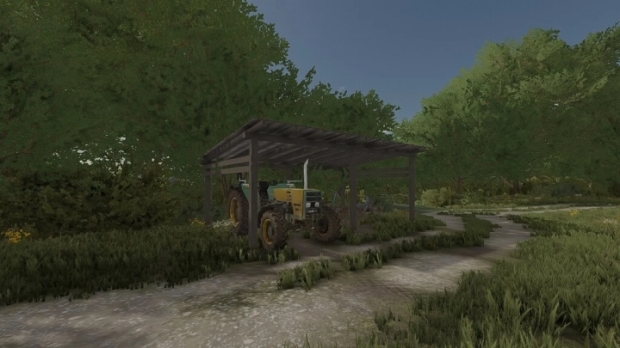 FS22 - Small Wooden Shed V1.0