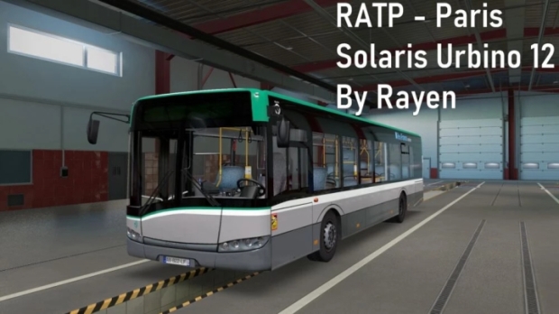 ETS2 - Solaris Urbino 12 – RATP Repaint V1.0