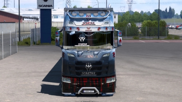 ETS2 - Spartan Warriors Skin V1.0
