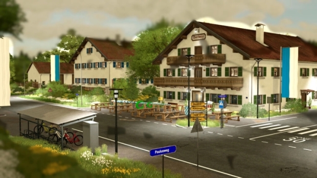 FS22 - The Bavarian Farm Map V1.0