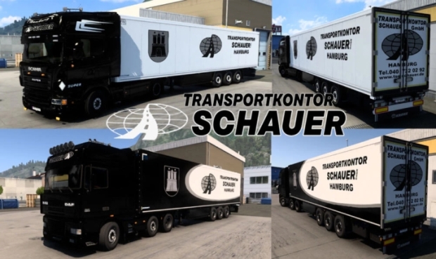 ETS2 - Transportkontor SCHAUER GmbH Skin Pack V1.0
