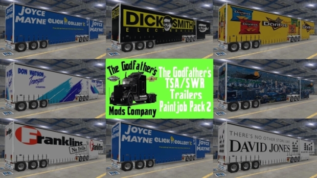 ATS - TSA SWR Trailers Paintjob Pack 2 v1.1
