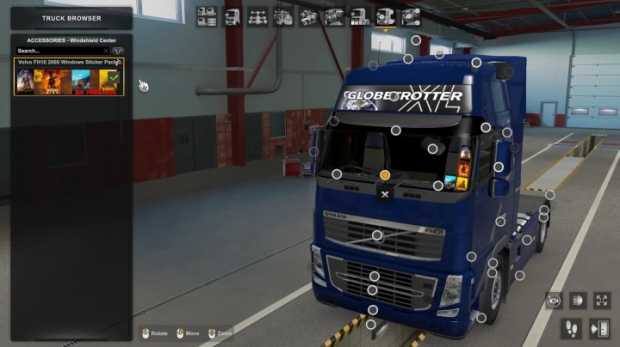 ETS2 - Volvo FH16 2009 Windows Sticker Pack V0.2