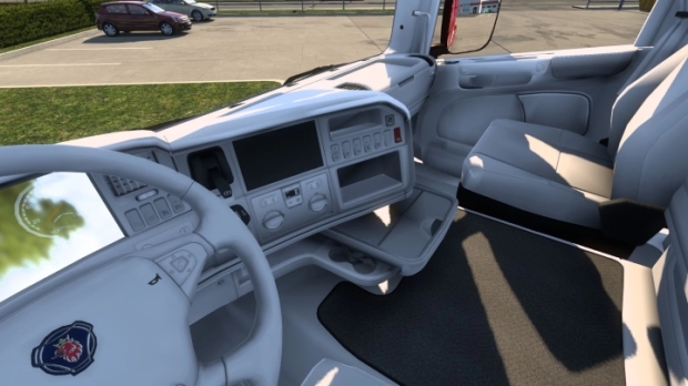 ETS2 - White Interior for Scania R 2009