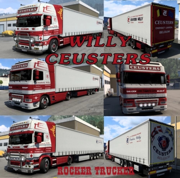 ETS2 - Willy Ceusters Skin Pack V1.0