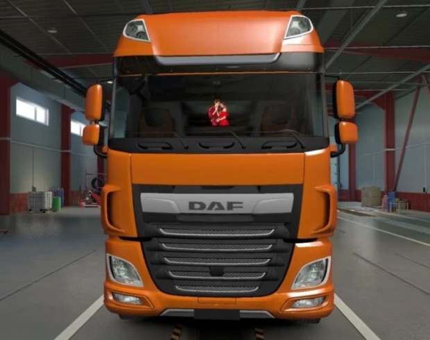 ETS2 - Windscreen Sticker for Various Trucks V1.0