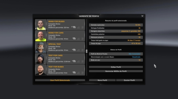 ETS2 - All Profiles V1.0