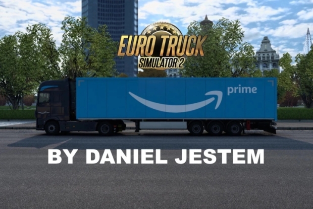 ETS2 - Amazon Prime (Truck + Trailer Skin) V1.0