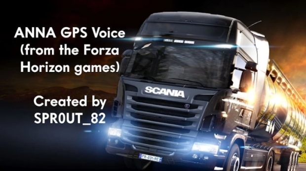 ETS2 - ANNA GPS Voice V1.0