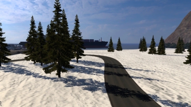 ETS2 - Bear island Map (Promods Addon) V1.0