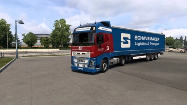 ETS2 - Combo Skin Schavemaker Logistics V1.0
