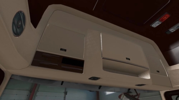 ETS2 - DAF XF 105 Beige Brown Interior V1.0