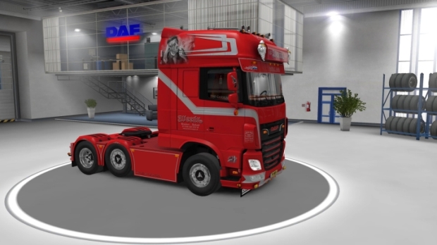 ETS2 - DAF XF 106 480 Weeda Transport V13.1