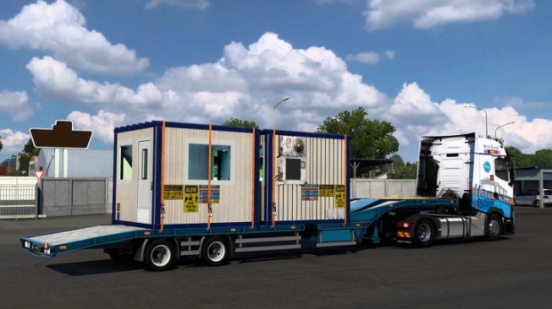 ETS2 - European Caravan Transport Trailer V3.0