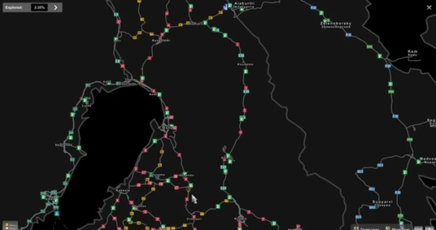 ETS2 - Finland E63 Add-on V1.1