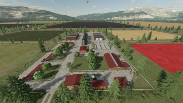 FS22 - FlatOut Farm 4X Map V1.0.0.4