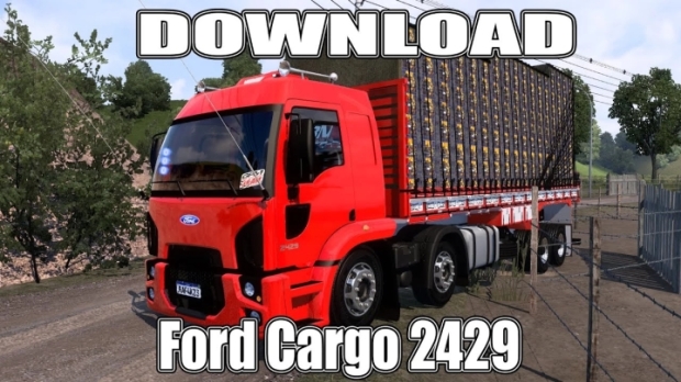 ETS2 - Ford Cargo 2429 Truck + Interior V1.2