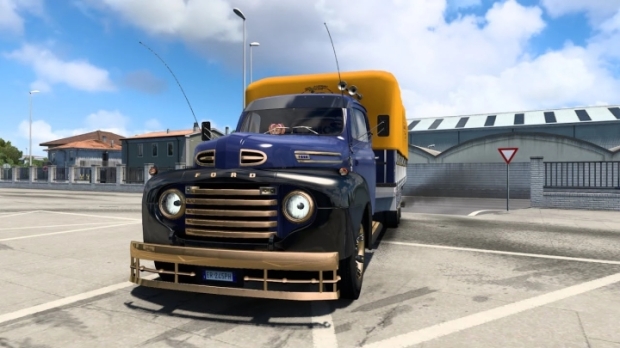 ATS - Ford F6 1941 Old Truck + Interior V1.4