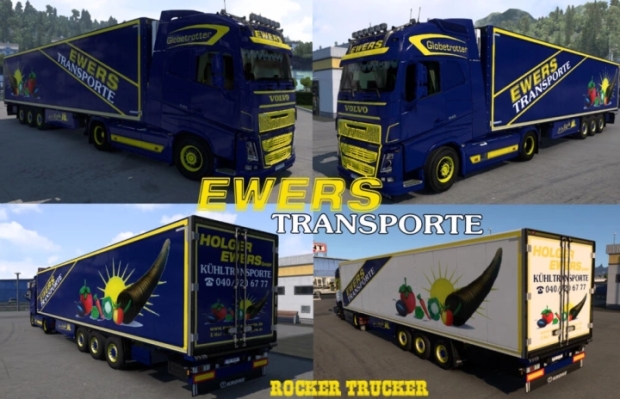 ETS2 - Holger Ewers Transporte Skin Pack