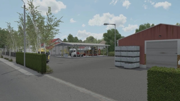 ETS2 - Home with Warehouse in Rostock V1.0