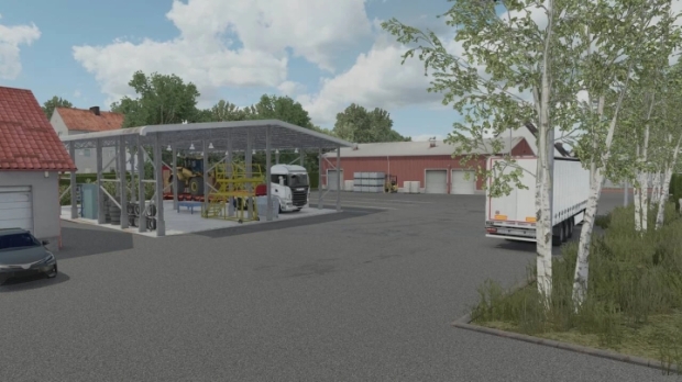 ETS2 - Home with Warehouse in Rostock V1.1