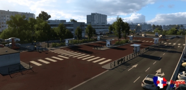 ETS2 - Ile-de-France (Paris Suburbs) Map V0.09b
