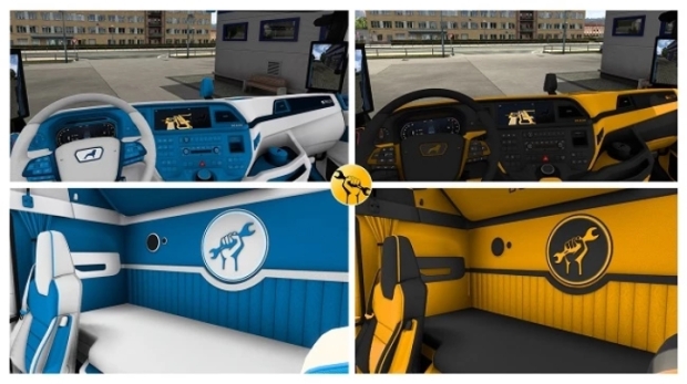 ETS2 - Insanux MAN 2020 Interior V1.2