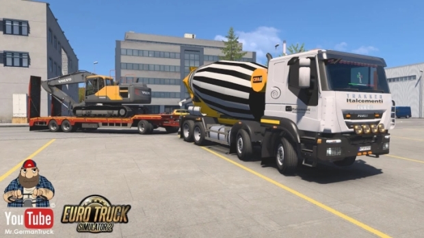 ETS2 - Iveco Trakker Pack + Trailer V1.0