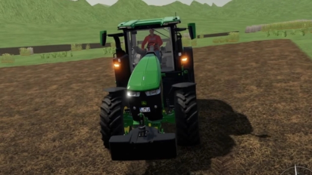 FS22 - John Deere 7R with Basuri 4.0 Horn V1.0