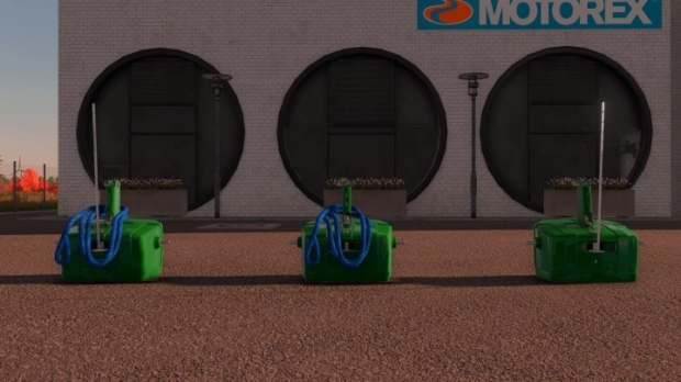 FS22 - John Deere 900KG Weight V1.0