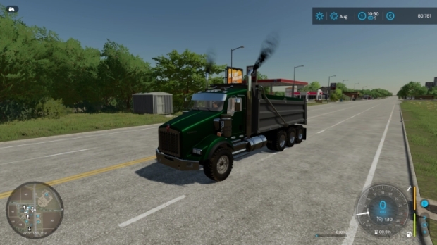 FS22 - Kenworth T800 Dump Truck V2.0