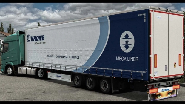 ETS2 - Krone Profiliner SDP27 & Megaliner V1.1