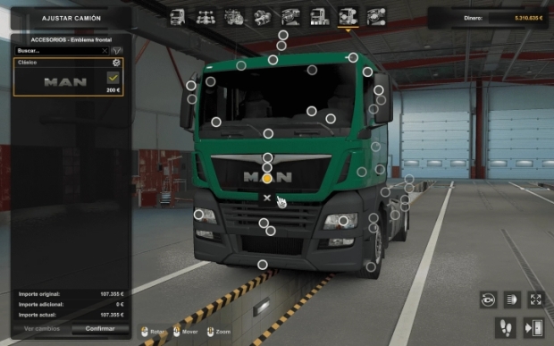 ETS2 - MAN TGX Euro 6 No Logo [MP-SP] [TruckersMP] V1.0