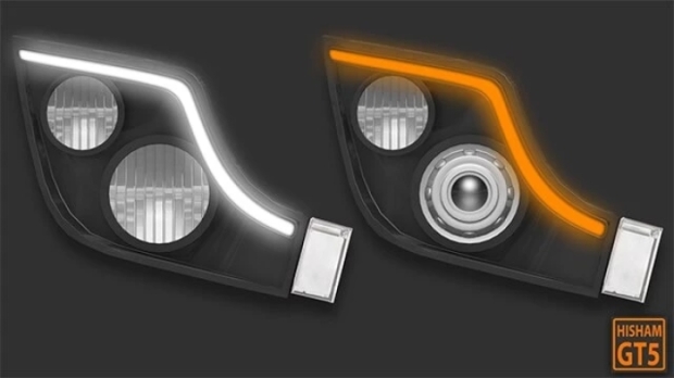 ETS2 - Mercedes Actros 2014 Tuning Headlights V1.0