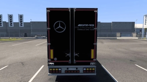 ETS2 - Mercedes AMG Skin F1 Team 2024 V1.0