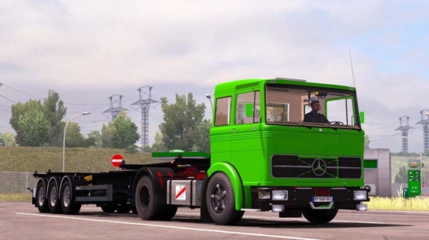 ETS2 - Mercedes LPS 1632 + Tandem Trailer