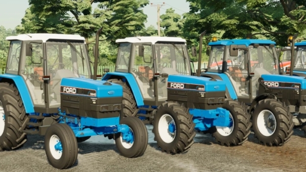 FS22 - New Holland Ford 40 Series 4 Cylinder Pack V1.4