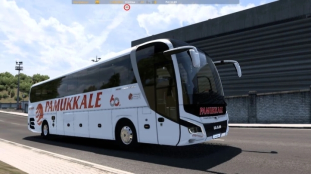 ETS2 - New Man Lions Pamukkale Turizm Skinpack V1.0