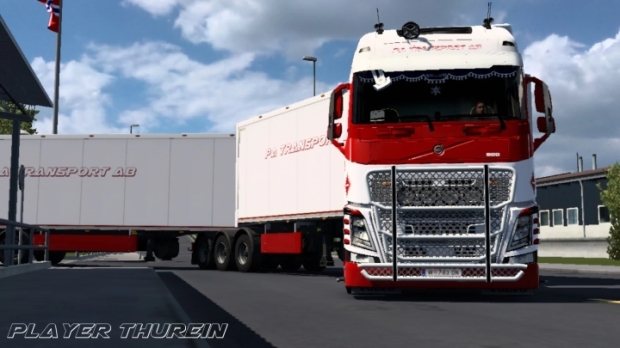 ETS2 - PA Transport AB Volvo Skin V1.0